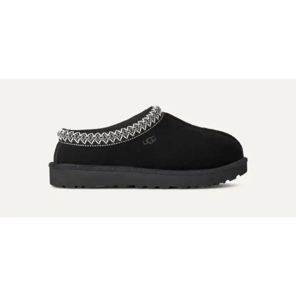 UGG Black Embroidered Tasman II Slipper - Picture 3 of 8